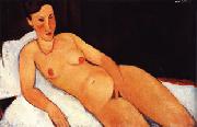 Nude with Coral Necklace Amedeo Modigliani